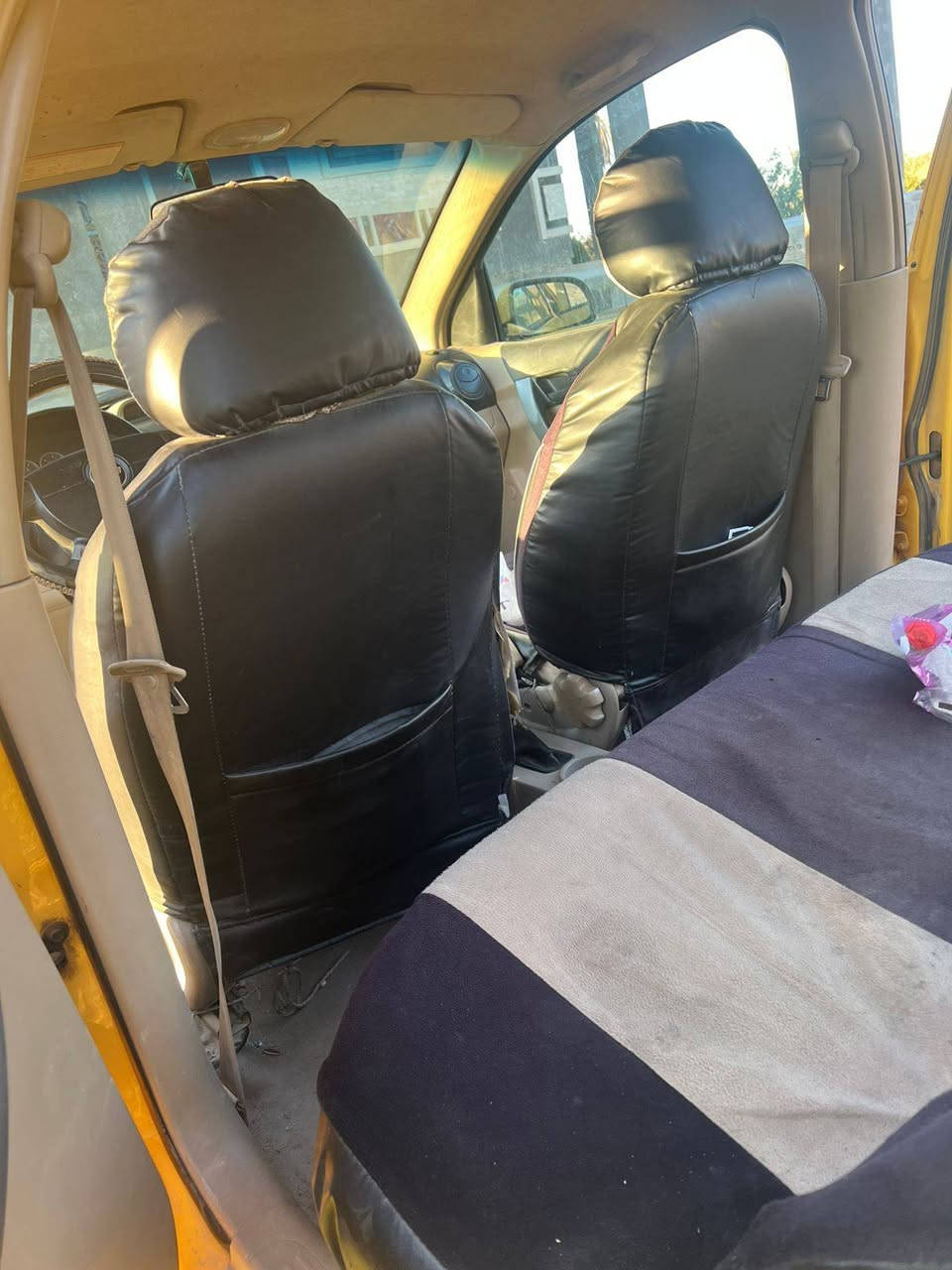 أفيو 2011 خليجي رقم بغداد أجره تكسي للبيع فقط ضربه بسيطه عكس باب السايق ترجع بارد محرك مبدل بيه كازكت فقط كير كفاله ابيعها على وضعها ألسعر ٤٥ ورقه وبيها مجال العنوان ألفلوجه ***********
