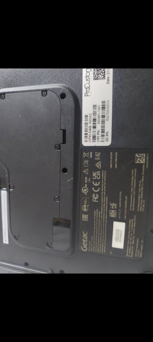 لابتوب برمجه يخدمة مبرمجين سيارات ورش فحص سيارات GetacV110 G7
لتواصل  ماسنجر او  ***********
