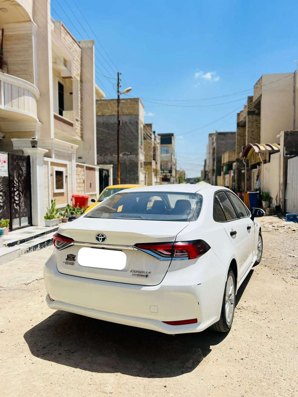 كورلا 2024 وارد صيني شكل خليجي
السياره ماشيه 53 الف كيلو
بيها دعاميه صبغ وهاي رصعه بخشم البنيد وشخط جاملغ خلفي مامبين 
رقم بغداد بأسمي تحويل ثاني يوم 
كشنات مخمل  
شاشه 
كامره 
ويل كب 
تبريد قطعتين 

ابيع ع حادثها باب السايق ايرباك برده وكشن
133 وبيها مجال حك تصليح 
بغداد الزعفرانيه 
***********
