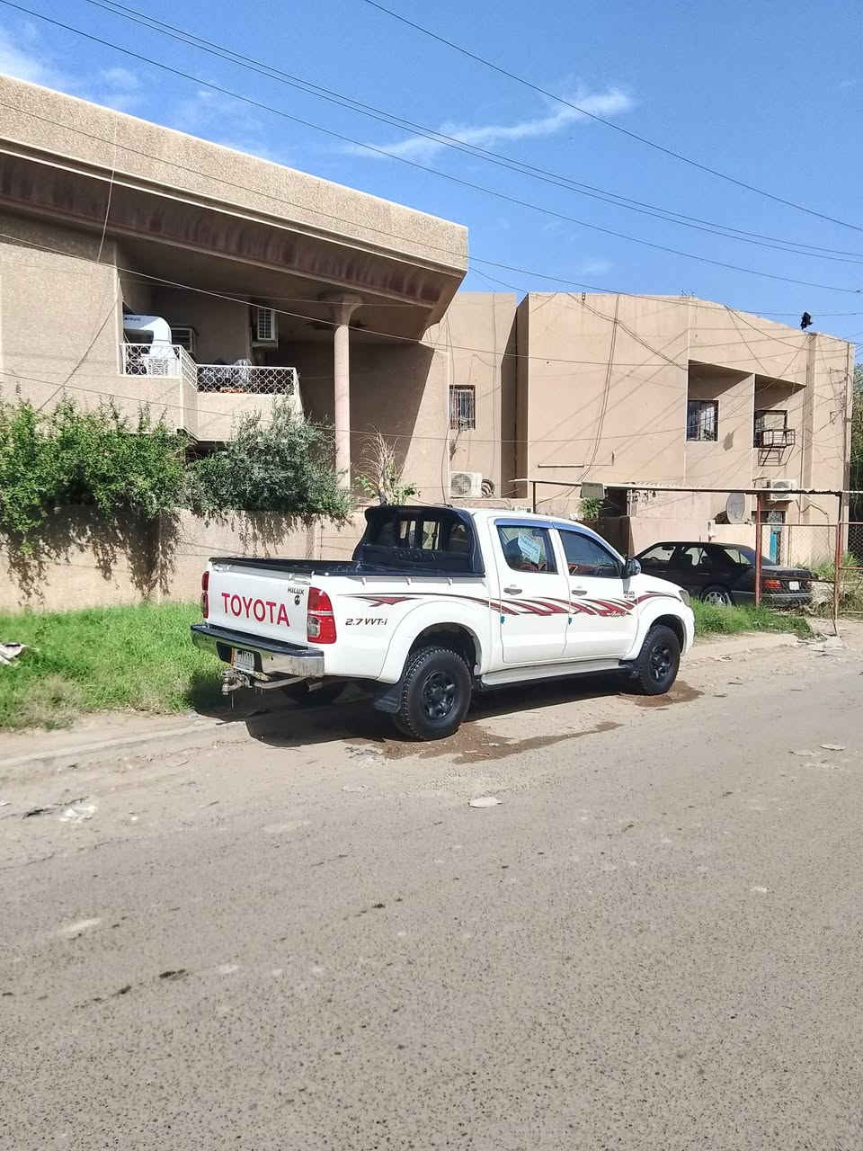 تيوتا بيك فور  ويل كويتي ام جرس 13 كير اوتمتيك رقم بغداد بسمي كفال عام بارد بل
باب الخلفي شبر ولبقي مكفول *********** بقداد الأمين حي المعلمين السعر 210
