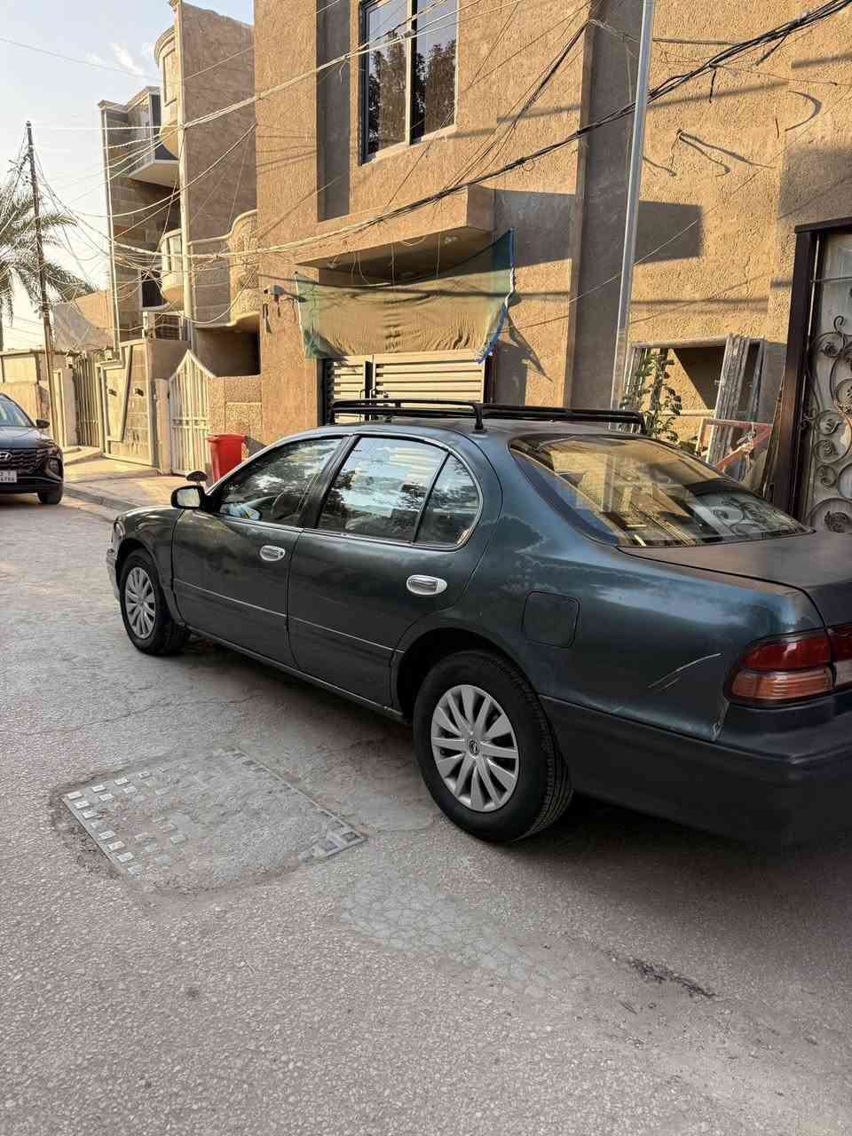 من رخصه مدير الكروب المحترم نيسان مكسيما موديل 98  بسمي سنويه ارقام وهزه جدد محرك سته سياره جاهزه للاخير من كلشي كبل للشارع وتخم تاير وكينه وكير ومشط استيرن وكلشي جديد بيها صارف عليها ومجهزها للاخير تبريد ويه السويج وترايك للبصره مكاني بغداد الدوره شارع ٦٠ سعرها ٤٧  وبيها مجال بسيط 
***********
