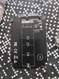 العدد الباقي 2 تحول الهارد الساته العادي الى M.2 سعر القطعه 9 الف دينا...