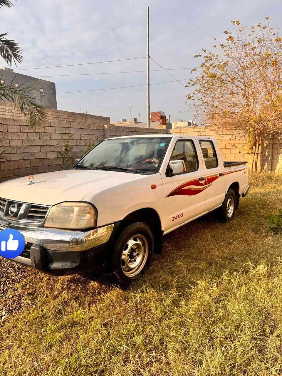 السلام عليكم

للبيع.   للبيع

بيك اب نسيان شبوط 2012 مكسيكي

رقم دولي صلاح الدين

سنوية جديدة الى 2030

بيها تعديل بارد بسيط مع تكحيل

مبدل محرك كصه

مكانها صلاح الدين قضاء الشرقاط

تحويل ثاني يوم

سعرها 147 وبيها مجال بسيط

للأستفسار ***********
