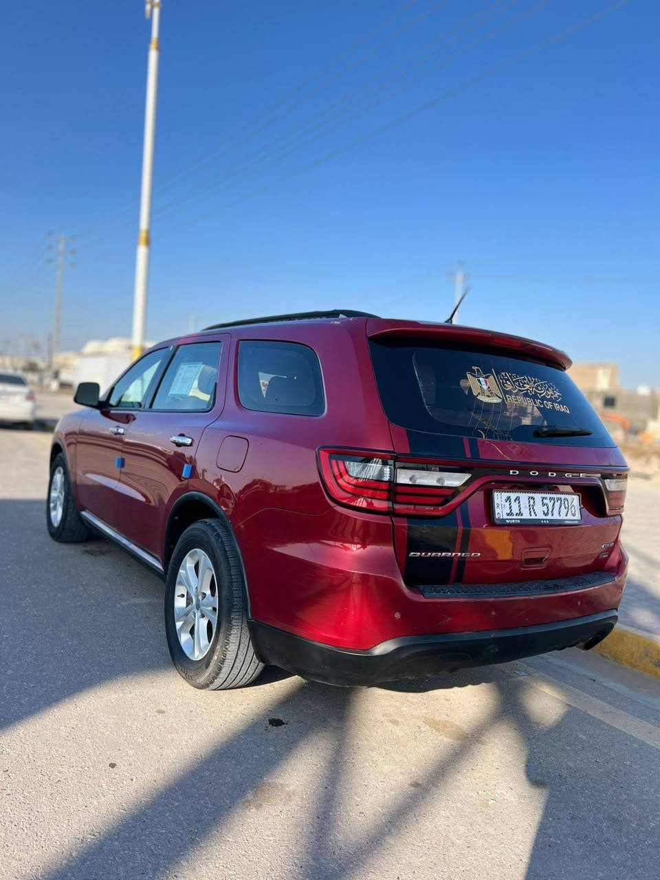 السلام عليكم
دورنكو 2011 رقم بغداد بأسمي هزه جديده رقم انگليزي جديد تحويل مباشر 
محرك V6 /3600 
سياره نظيفه 7 راكب مكفوله  بدون حادث بدون تبديل بدون ايرباگ قطعه وحده صبغ فقط الجاملغ الخلفي 
مواصفات كرو معروفه مواصفات الكرو فول عدا الفتحه 
بيهه نواقص جداً بسيطه المحرك بي تنقيص جداً قليل دهن لاكن سعر المحرك ينزل من السعر بس شرط ترايك 200 من بغداد للبصره 
السعر 169 المكان السماوه 
للاستفسار ***********
