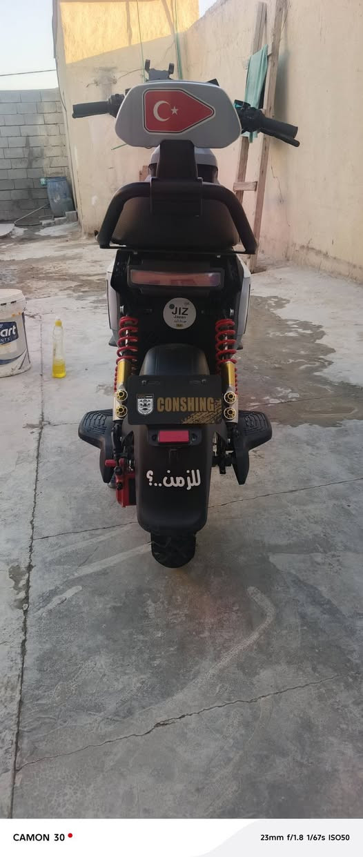 السلام عليكم دراجه شحن to2  2026 ملف 2000 بطاريات 5كبار   الدراجه نضيفه نضام سحب بصمه وكارت  السعر 650 بصره زبير  ***********

