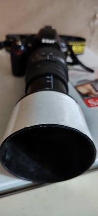 كاميرا نيكون d3100 مع زوم ٧٠.٣٠٠ سكما كامله ملحقاتها اكو توصيل كافة ال...