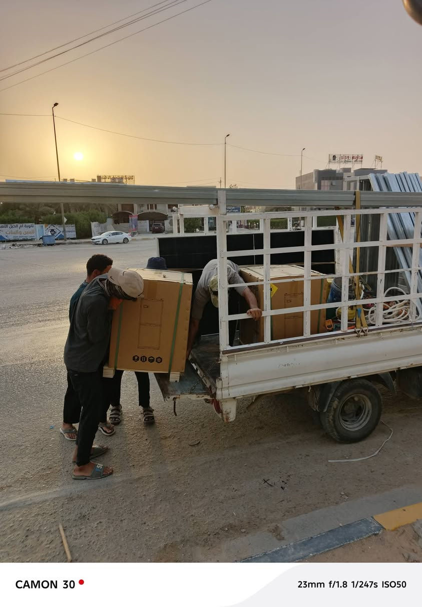 مثال من الواقع  لانتشار منظومات الطاقة الشمسية من قبل شركة ام تي اس MTS في كافة المحافظات العراقية . 

لا تشتري من غير شركة Mts   
الشركة الافضل و بضمانات حقيقية 
الشركة الوحيدة التي تستخدم بطاريات BYD  الجيل الحديث .


**إذا كنت صاحب هذا الإعلان وتريد حذفه لأي سبب، رجاءا أرسل رسالة إلى الدعم الفني**