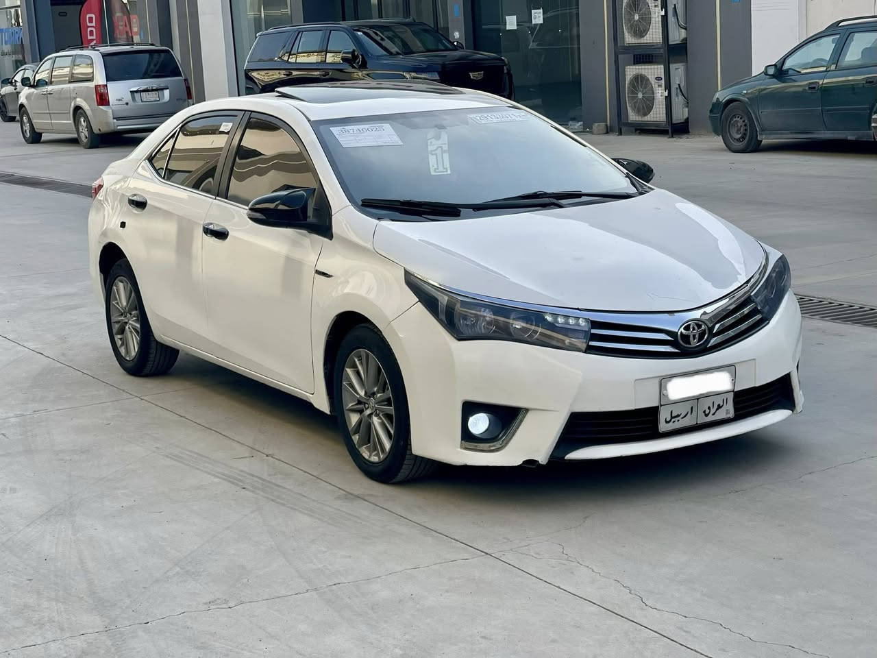 للبيع او مراوس 
كورلا خليجي 2015 سعر مناسب 133 مجال بسيط 
صبغ فقط جاملغ وباب 
محرك حجم 18 شرط 
محرك كير تبريد طخم شرط 
مواصفات فول 
سلايت 
بصمة ابواب 
بصمة تشغيل 
تحكمات استيرن 
داخل لونين 
حساسات خلفيه 
ويلكب 
سياره جاهزه ومايعوزها شي 
رقم اربيل شرط التحويل 
للاستفسار مراجعة مكتب GXRلتنضيم عقود السيارات وبيع وشراء السيارات موصل حي تأميم فرع بانزيخانة 
تأميم
‭0773 698 2100‬
