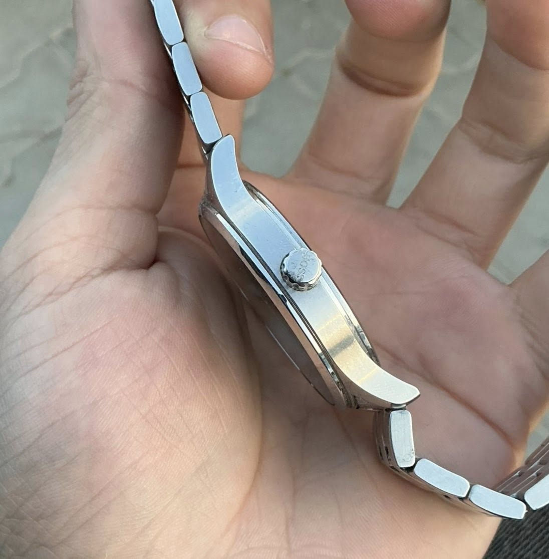 السلام عليكم ساعة BOSS اصلي
نظيفة جدا
بلادية بالكامل
نافذة للتاريخ
ستانلس ستيل
قطر 40 42
سير ودكمة معلم
85 الف


**إذا كنت صاحب هذا الإعلان وتريد حذفه لأي سبب، رجاءا أرسل رسالة إلى الدعم الفني**