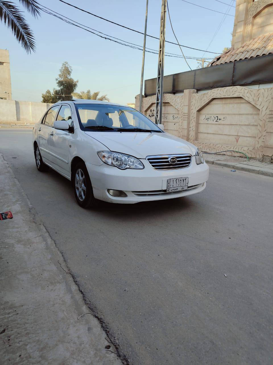 السلام عليكم.
بي وايديf3  موديل 2011سياره ماشيه 100الف ع وضع شركه 
سنويه ال 2028
سياره جاهزه  مكينه وگير شرط ما مفتوح برغي بيهن 
حداديه 
تخم. تاير جديده 
گير  عادي 
تبريد🥶 تدفئه 
حساسات خليفي 
مانع انزلاق 
فتحه طكتين شغاله 
كهربائيات وضع الشركه كله شغال
رقم بابل  سياره بسمنه ستلم شركه من 2011 لسه 
سياره كفاله من الضربه والخياسات بيها شخط دراجه باب العبري وريشن فقط  

 سياره كامله من كلشي السعر 65 وبيه مجال بسيط مكانه السياره الدوانيه قضاء الشاميه ***********

شرط ترايها زيرو  كتلوكات الشركه موجود بيها 
سياره وضع شركه مامفتوح برغي بيها 
وكلشي اكو بسوك  فقط الي يدور جديدة وجناي 
سياره ما مشتغل  تكسي شرط بعدها وضع شركه حديدية مامفوتحه
