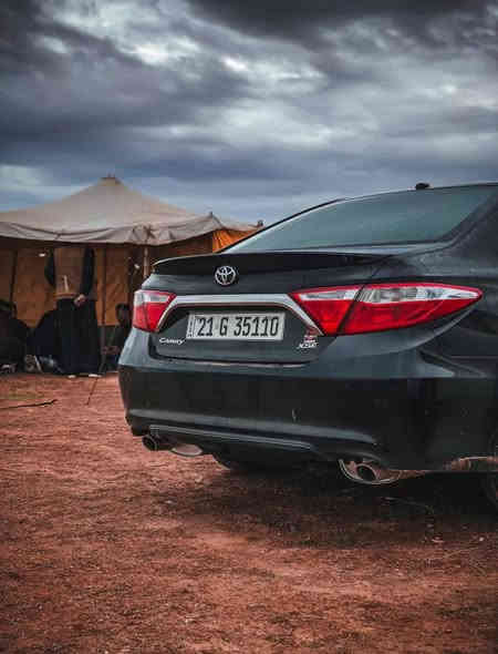 سلام عليكم للبيع كامري فول فول رقم سليمانيه كير محرك شرط سيارا بيه مكانين بارد و بونيد مبدل نفس لون ايرباك راجع سستم سعره 168 وبيه مجال *********** مكان سيارا كركوك قضاء داقوق  محرك افلون V6
