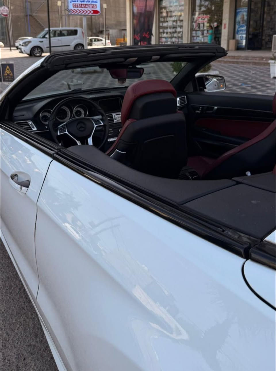 لمعرفة السعر:: اترك تعليق يصلك السعر تلقائياً 💵💵

مارسدس بنز E 400 twin turbo 
موديل ٢٠١٧
اي كلاس محرك v6توين تيربو
ماشي 86 الف فقط 
المواصفات فل بالكامل اعلى فئة من ناحية قوة المكينة والمواصفات الموجودة 

رادارات امامي خلفي 
حساسات من كل الجهات 
كامرة خلفية 
كامرة اماميه 
كامره بالمري 
جوانب
٣٦٠ درجة كامرات 
كشنات تدفئة
كشنات تبريد
كشنات مساج 
تبريد تدفئة الرقبة المواصفات  vip للكشن 
سستم صوت خلفي بالكشن 
كاربلاي فقط ال vip 2017 بيها كاربلاي 
انظمه قيادة متنوعة 
مانع تصادم 
رادرار حركي 
رادار البقاء بالمسار 
مثبت سرعة 
نظام الحركة الالية 
رادار الابتعاد عن الاجسام القريبه والحوادث 
اوتو هولد توقف ذاتي بي نوعين :- 
1 اطفاء تشغيل المحرك 
2 ابقاء المحرك مفتوح والاعتماد على الفرامل 
ماسحة اماميه لتجنب الاتربه الحاصلة اثناء القيادة بالكشف 
نظام تهوية الغرفة بمستوى واحد عند فتح الكشف بالاجواء الحارة او الباردة تبقى السيارة محافظه على اجوائها بالدرجة الي انت تريدها 
لايت امامي vip ذكي حركي اثناء القياده يمين يسار 
ويلات جديدة بدلتهن على ايدي 
السيارة صفر مسج تماماً 
نظيفة جداً 
سستم سماعات هارمن كارد

رقم صاحب السيارة ***********
