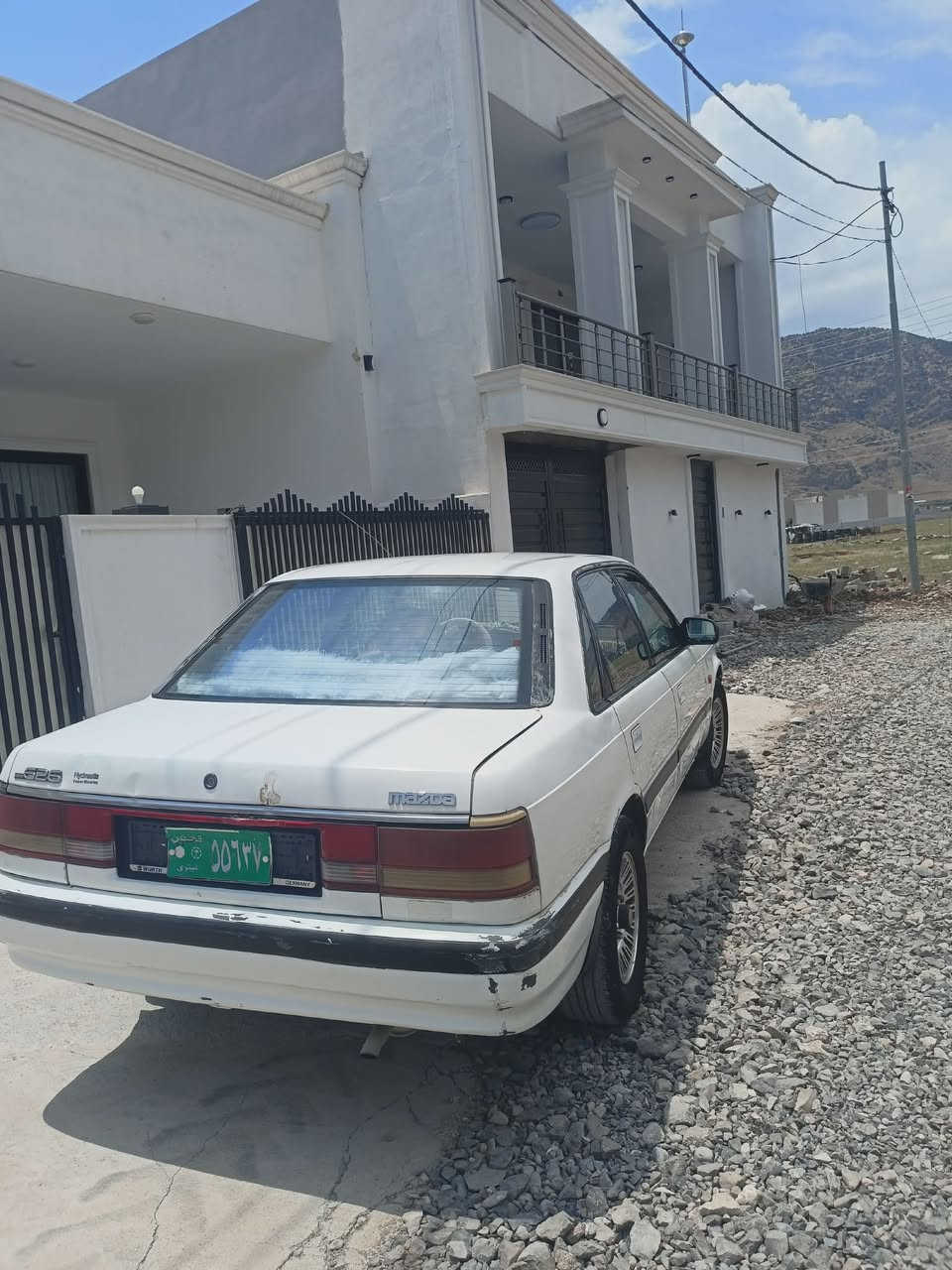 مازدا 1991 هەشت و بەخ  ئاڕم پلاستیکی سۆڕان نرخی 35  معاملە
ژ.ت     ***********
