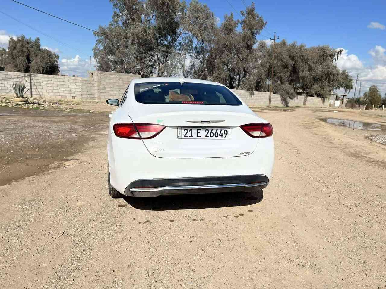 السلام عليكم
كلايسلر c200   موديل 2016

محرك 2400بداية صرف

مواصفات 

بصمه 

تحكم استيرن 

شاشه  كبيرة

كامره خلفية

فتحة سقف

هند بريك بصمه 

كير ماوس 9نمر

صدر امامي خلفي شرط

نظام تزحلق 

لايت زنون 

ويل كب 

تبريد ثلج

تدفئه

سنوية باسمي تحويل شرط

رقم سليمانية سعر 90

حادثها جاملغ وبنيد من جهه الصدر 

بيع او مراوس

تواصل عل خاص


**إذا كنت صاحب هذا الإعلان وتريد حذفه لأي سبب، رجاءا أرسل رسالة إلى الدعم الفني**