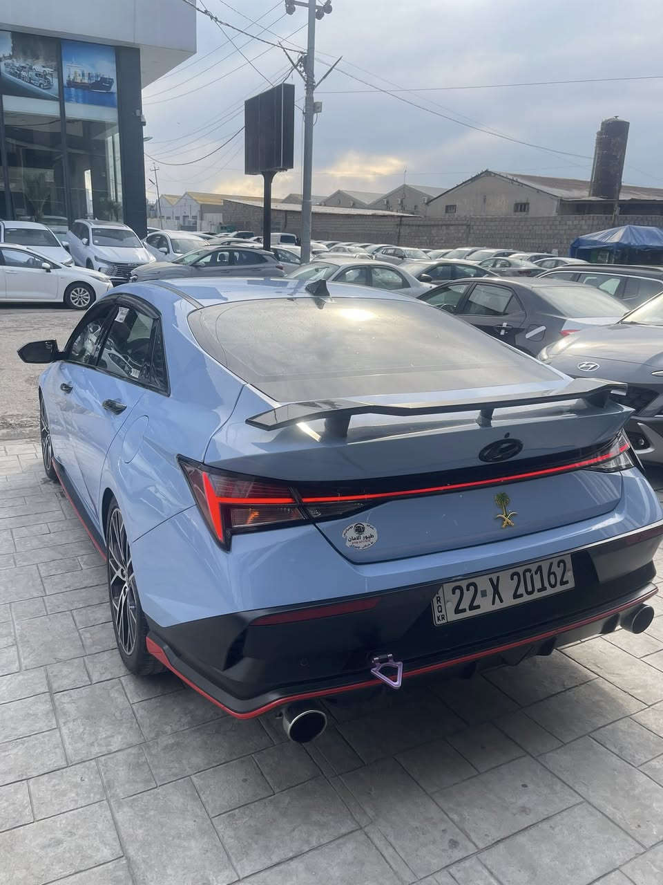 هيونداي النترا ان - Elantra N
*********القطعة النادرة الصاروخ الكوري باللون المميز بأقل سعر في العراق********

الموديل: 2022
المسافة المقطوعة: 60,000 KM
المحرك: 2.0L Turbocharged 4 cylinder
ناقل الحركة: اوتوماتيكي 8 نمر
الصناعة: امريكية
اللون: سمائي
رقم السيارة: اربيل
عدد المقاعد: 5

🔸 المواصفات: N

شاشة لمس - دعم لنظامي Apple Carplay و Android   Auto - تحكمات ستيرن - وضعيات قيادة - تحديد مسار - كامرة خلفية - مثبت سرعة - وضعية N للتحكم بصوت المحرك والاكزوز - زر NGS للسرعة القصوى

🔺 الضرر: ٣ قطع خلفية وبابين من الاسفل صبغ
تعديل على الجاملغ الامامي
@@بدون ايرباگ، بچم كبس

-السعر: 14,500$

📍العنوان: اربيل. شركة باب المرزوق
شارع ١٠٠، قرب مصنع الببسي

للتواصل واتساب او عبر الخط:
***********-☎️
***********-☎️
