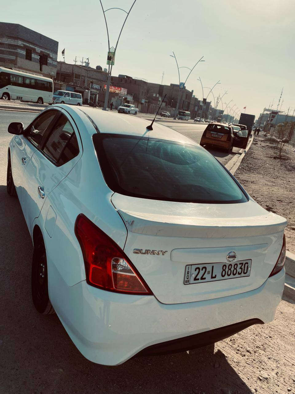نيسان صني هندي2022اربيل بية صبغ قليل ماشية 54 السيارة جديده السعر 105/  (***********)البصرة
