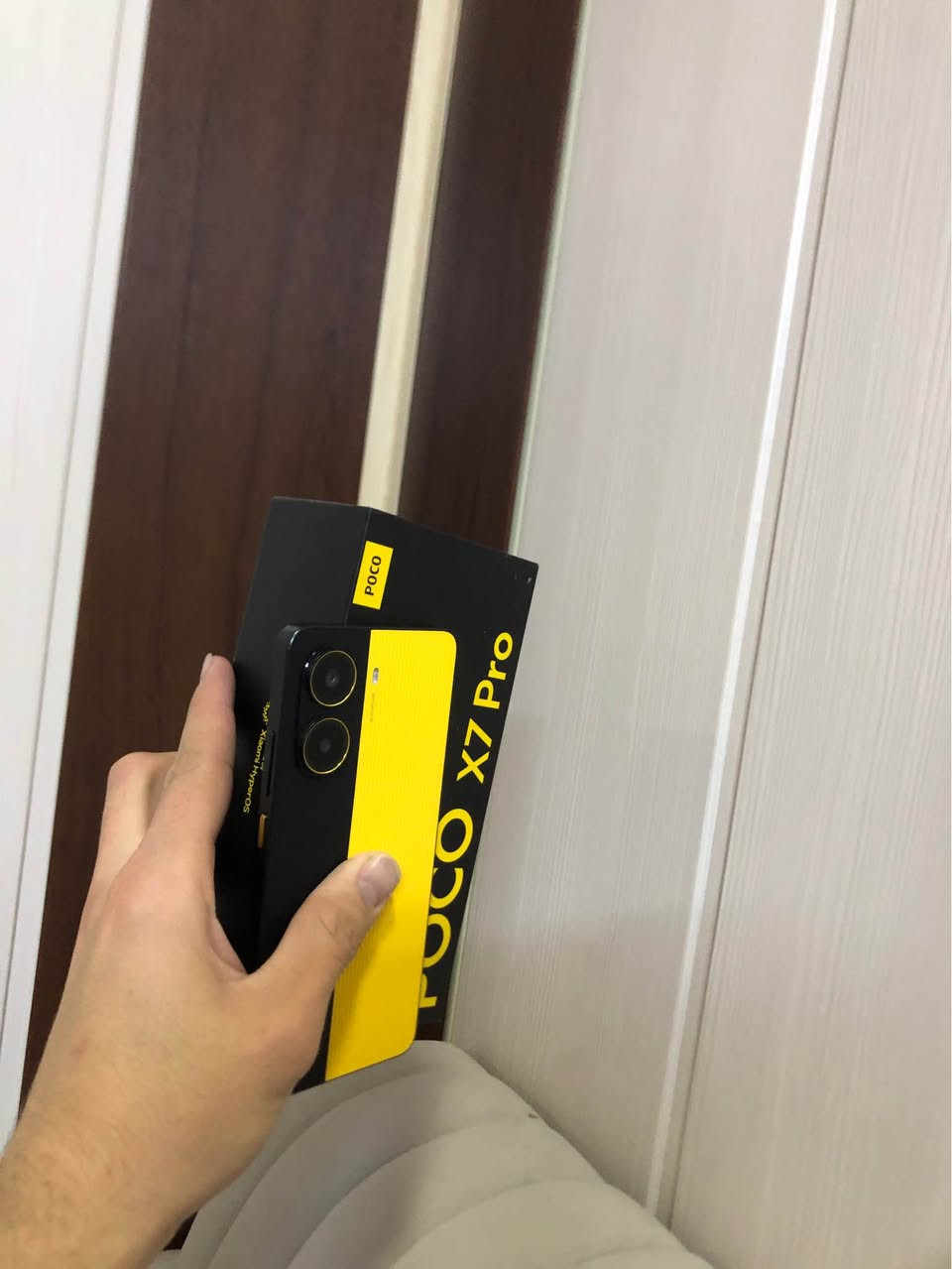 Poco x7 pro 
لۆک لۆک  
جۆری مەرغوب
زاکیرە 256 
رام 12 
Daimnsity 8200 ultra 
120 fps
120 hzz
مۆبایلەکە زۆر پاکە%98 خاوێنە 
نرخی 300 هەزار 
***********
واتساپ ڤایبەر السليمانية, العراق
