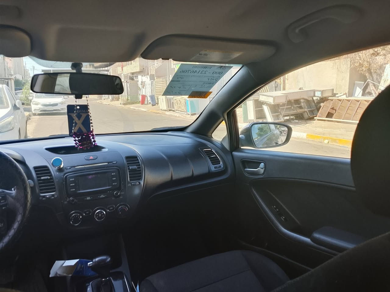 السلام عليكم فورتي موديل 2017 محرك 2000 دوش بيه بنيد وجاملغ بدون دواخل مكان بغداد حي العامل للاستفسار ***********
