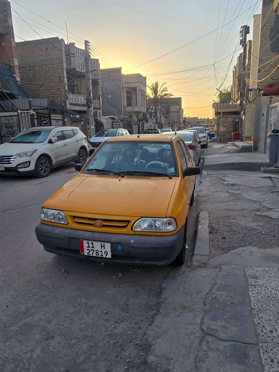 السلام عليكم 
سايبا 
موديل 24
رقم بغداد انكليزي هيئة غرامات مصفره 
منضومه غاز سياره خير من الله جاهزه 
ب 66 وبيها مجال مكاني شعب حي اور 
***********
