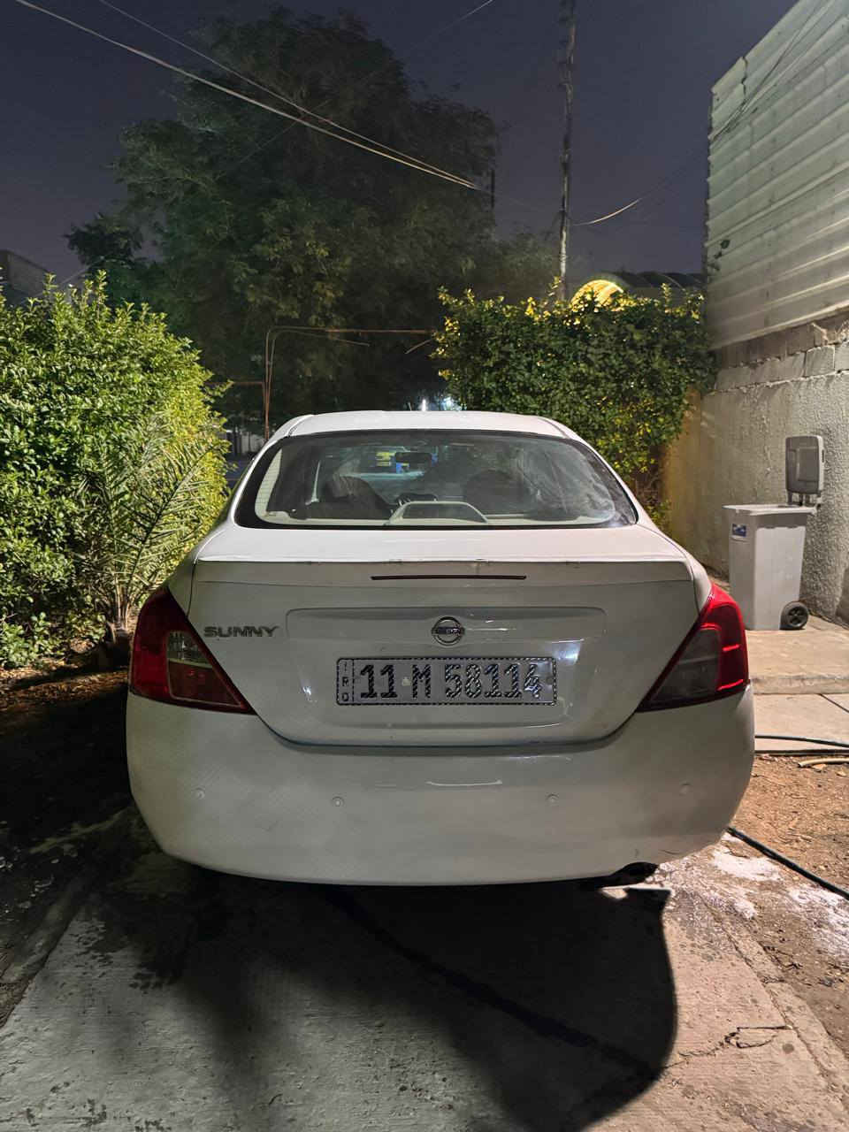 نيسان سني
نيسان سني هندي 2013 باب اول 
كير مكينه مكفولات 
صدر أمامي خلفي جديد 
بيه هلال خلفي صبغ 
ماشيه 97 
عارضه 88 وبيه مجال 
***********
مكاني البياع
