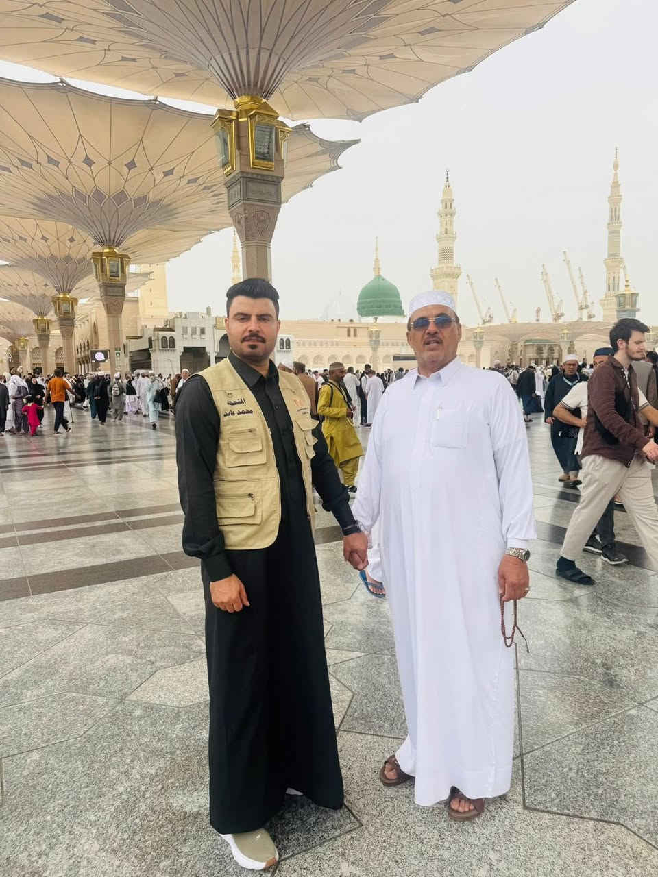 بعد التوكل على الله يعلن مكتب مضارب الشمري العمرة الأخيرة لهذه السنة قبل الحج عمرة شوال تصادف بعد العيد مباشرة وبانسب الأسعار( 800) نقداً ولدينا أقساط كل شهر[100] الف لمدة [11]شهر مع( 3) وجبات طعام بوفية مفتوح ليلتان المدينة المنورة ( 5) ليال مكة المكرمة مع كافة المزارات مع هدايا الشركة احرام رجالي ونسائي وحقيبة كبيرة وصغيرة وباج تعريفي وربطة عنق نسائي كل هذا بسعر [800] نقداً ولدينا أقساط 
للاستفسار الاتصال

***********

***********
