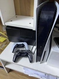 بلي 5 فات نظيف ما مفتوح ولا مصلح  جوستك الاصلي وجوستك اضافي  قرص drago...