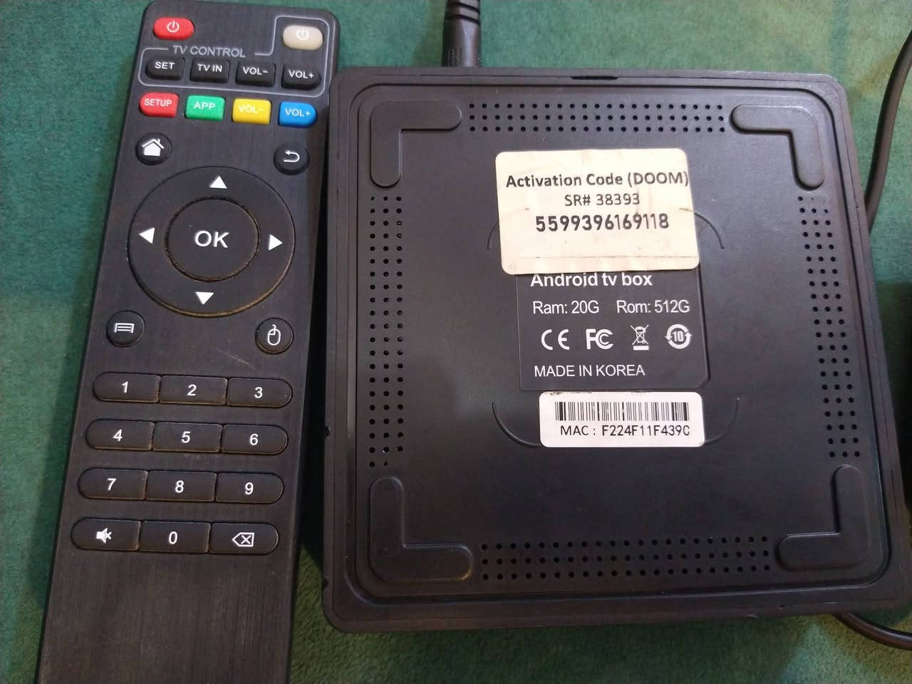 السلام عليكم
سعر البيع 20 
متوفر توصيل


**إذا كنت صاحب هذا الإعلان وتريد حذفه لأي سبب، رجاءا أرسل رسالة إلى الدعم الفني**