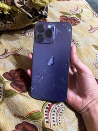 آيفون ١٤ برو ماكس • ٢٥٦ • بطارية ١٠٠ مبدل اصليه