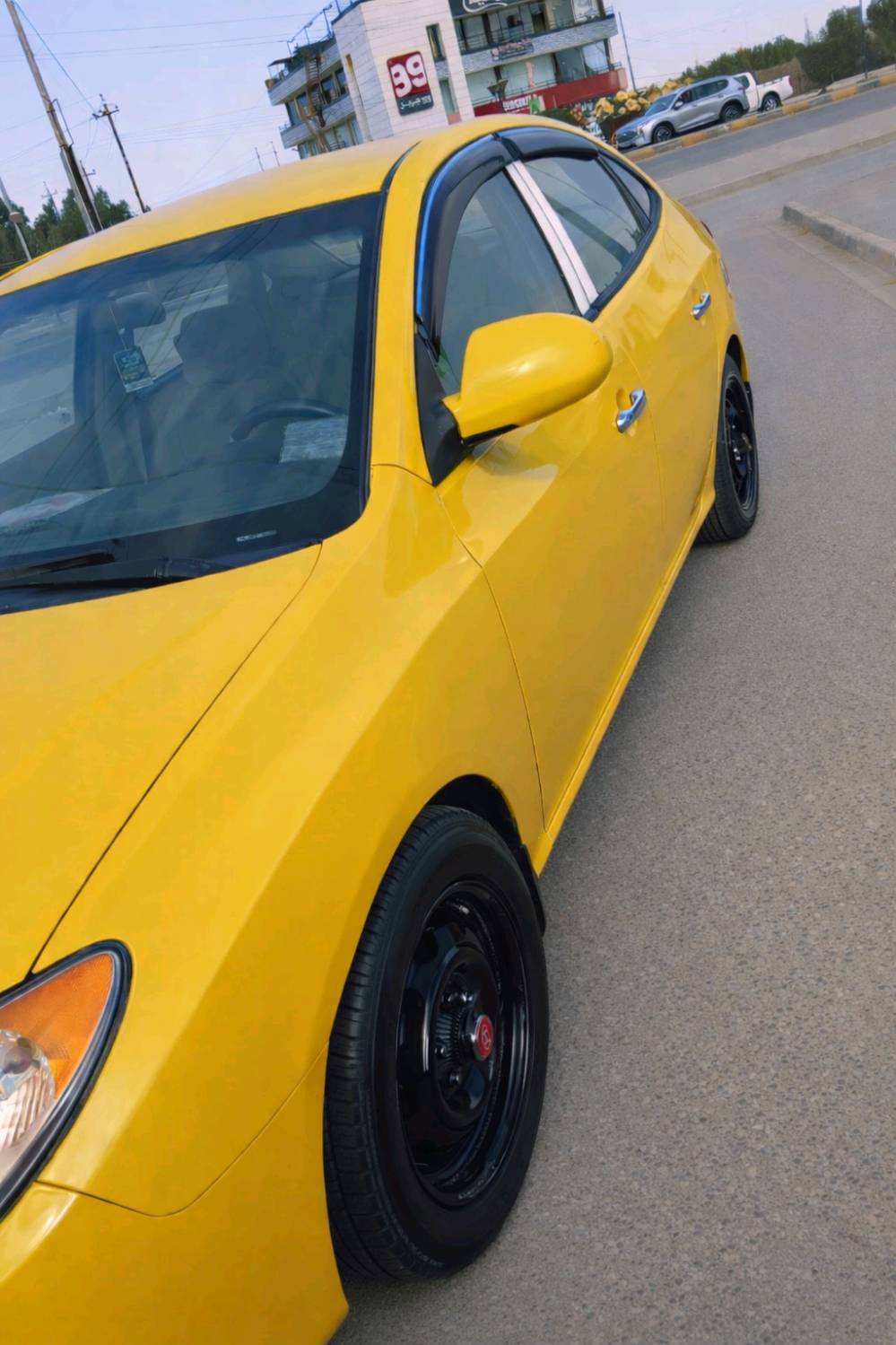 السلام عليكم النترا صابونه 2007 خليجي بيه بس جاملغ الامامي اليمين والباقي كفاله السياره تخم تاير كشره نضيف ب85 وبيه مجال 