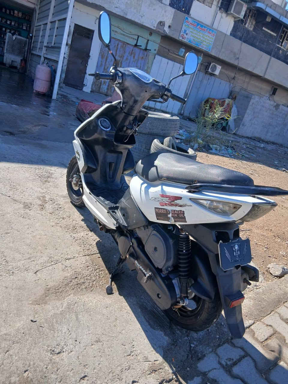 سلام عليكم دراجه ماكس مضلع مكفولة كفالة كهربائية محرك ما مفتوح خرسه دراجه على ايدي مكاني بغداد مدينه الصدر ***********
