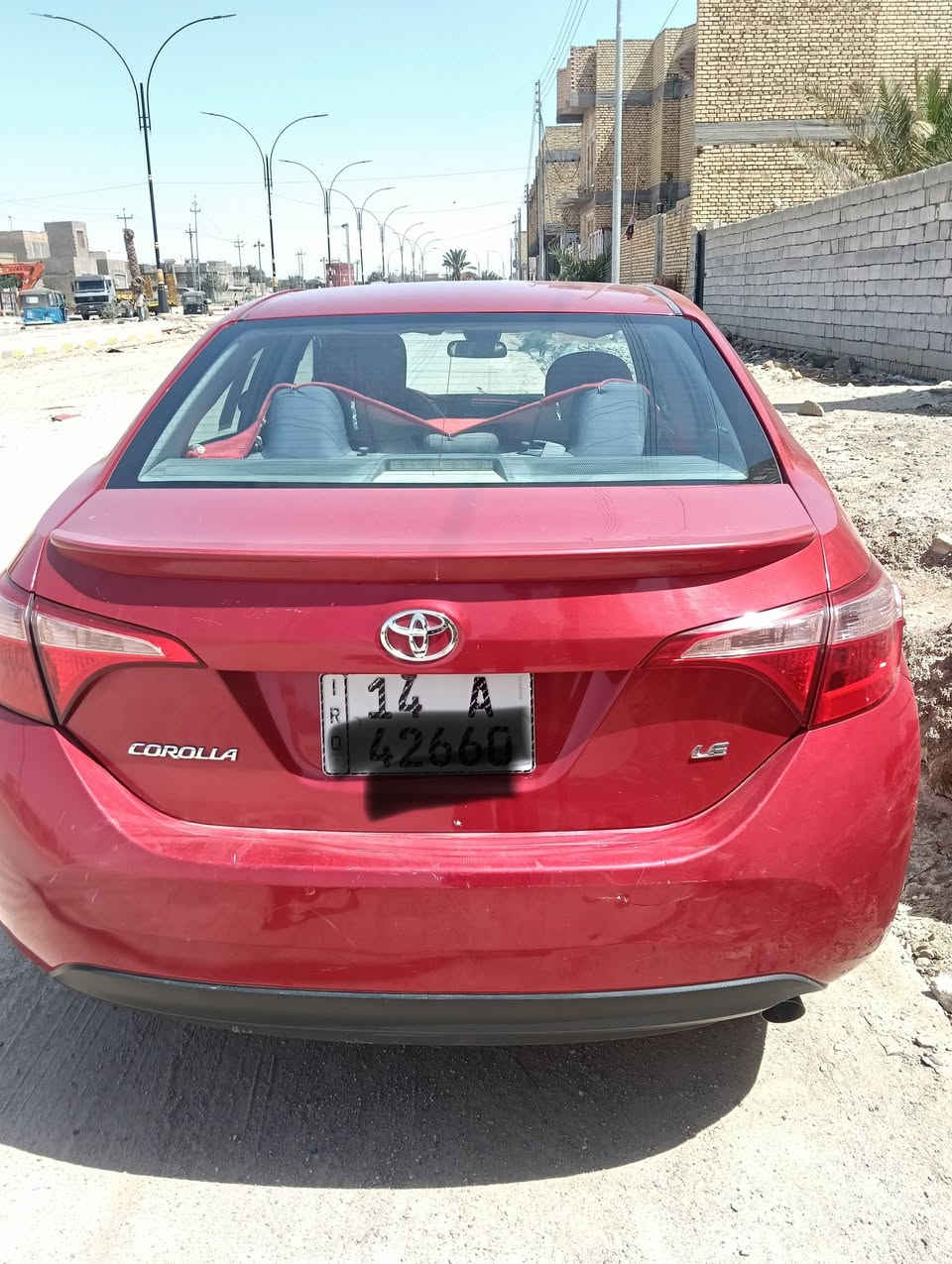 السلام عليكم ، سيارة كورولا أمريكية موديل 2019 باسمي رقم البصرة، مداور ثاني يوم. 🚗 بيها جاملغ وبنيد مبدلين، وصبغ ببعض الأماكن. السيارة جديدة بمعنى الكلمة، جاهزة للاستخدام العائلي. المكينة والقير والحدادية كلها جديدة. السعر 125$ وبها مجال قليل جداً للسعر. 💰 المكان: الناصرية الغراف. للمزيد من التفاصيل، اتصلوا على ***********. 📞
