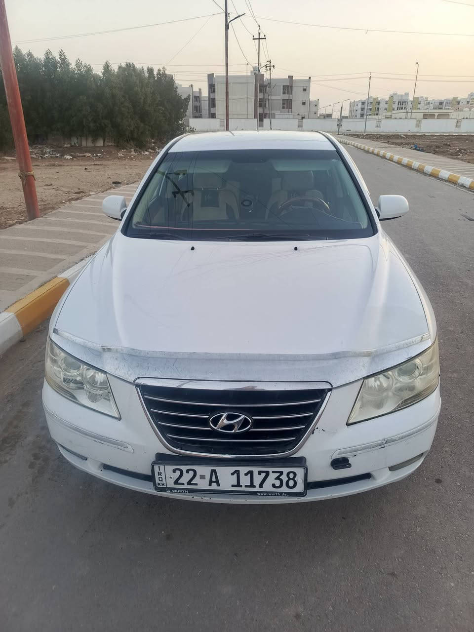 السلام عليكم سوناتا 2009مكينة 2000كير مكينة مكفولات حدادية جديدةسونار بيها تريد وكالة تريد تحويل 118$وبيها مجال اتصل *********** مكان السيارة واسط قضاء الصويرة
