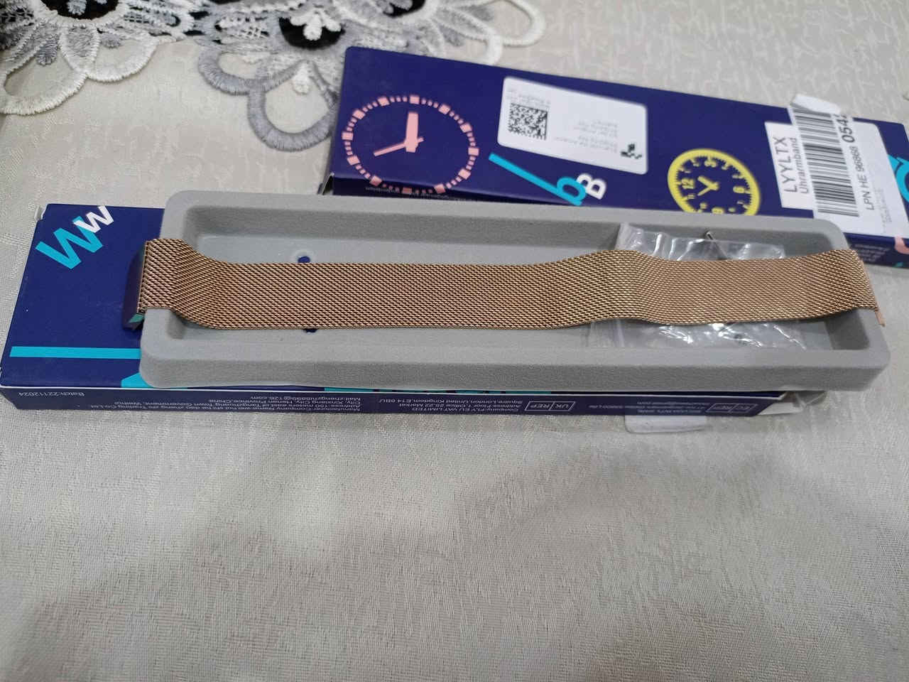 سير ساعه بهذا الشكل متوفرة قطعتين السعر 5


**إذا كنت صاحب هذا الإعلان وتريد حذفه لأي سبب، رجاءا أرسل رسالة إلى الدعم الفني**