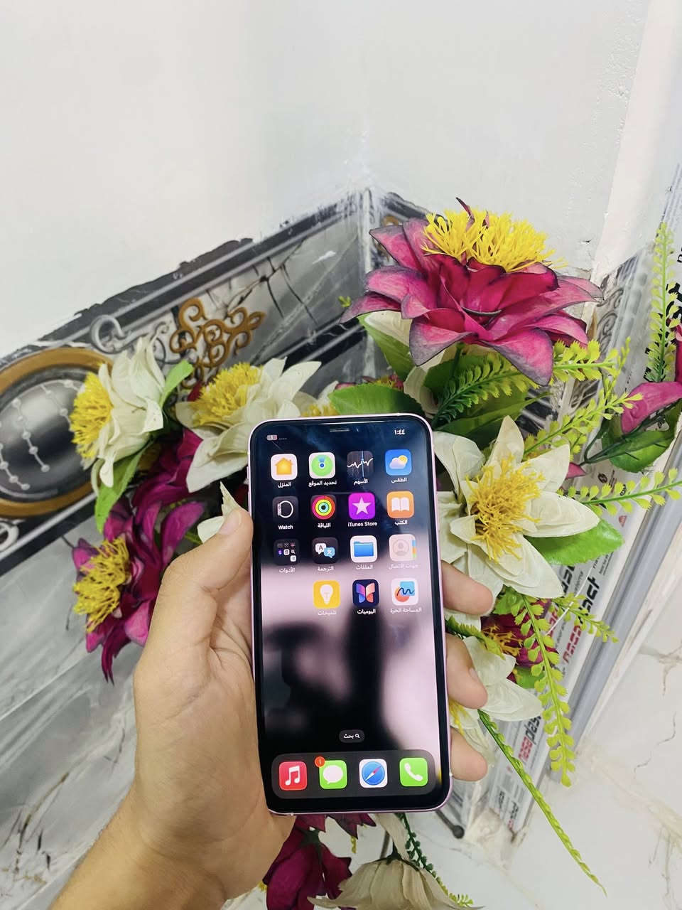 السلام عليكم للبيع ايفون اكس ماكس محور 17 برو ماكس
الجهاز بلادي
بطاريه 75
512gb
فيس ايدي شغال
الجهاز كله شغال
صوت كامرات
لاقطه مكفول
للبيع بسعر ٢٣٠بي مجال
للتصل ***********
مكاني تكريت
