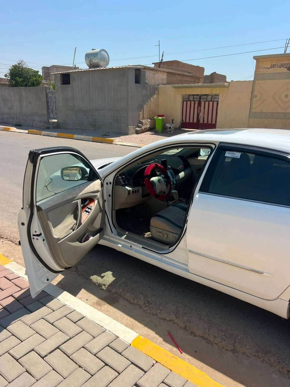 السلام عليكم مكلف مكلف سيارت صديقي مكلف مكلف
للبيع كامري 2008 وارد خليجي، فئة GXL (فل مواصفات)

🔹رقم صلاح الدين دولي تريد تحويل تريد وكاله

🔹 محرك 2400/4 سلندر

🔹 لون أبيض ثلجي

🔹 كير ومحرك فول

🔹 تحكم بالدركسون من جهتين

🔹 مثبت سرعة

🔹 كشن كهربائي

🔹 بردة خلفية

🔹 فتحة السقف عاطله 

🔹 شاشة لمس

🔹 كاميرا خلفية

🔹 حساسات خلفية

🔹 تبريد ثلج قطعتين

🔹 تخم تايرات جديد

🔹كشانه تغليف 

🔹بطاين باب تغليف 

🔹لايت زنون 

السيارة جاهزة مال جناي 

ومصروف عليها وما تحتاج أي شيء 

💰 السعر 105 

📍 العنوان: صلاح الدين - الشرقاط

📞 ***********

غير متواجد على الفيس، وإذا ما عندك رصيد رمش وأنا أخابرك.
