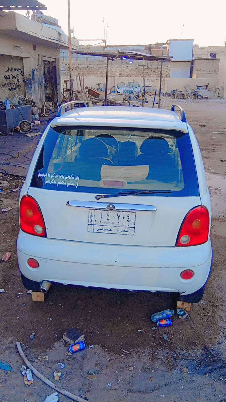 كيوكيو مديل 13
تبريد شغال 
مكينه حلوه 
سياره بيها خلل ما تنمر 
رقم بصره تحويل 
*********** مكاني بصرة
