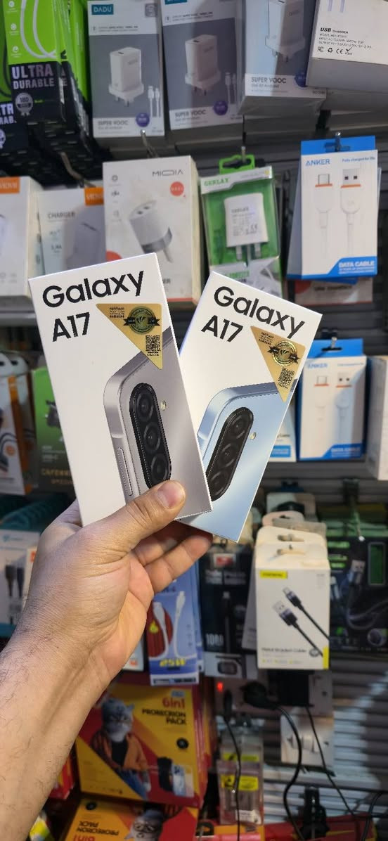 📱 وجبة جديدة ومميزة من أحدث أجهزة Samsung الفئة A!
​تعلن شركة مكتب جواد الأئمة للموبايل عن وصول تشكيلة جديدة ومميزة من هواتف سامسونج الرائدة بضمان حقيقي وأسعار تنافسية تناسب الجميع! 🔥
​✨ الأجهزة المتوفرة الآن:
​🌟 Galaxy A57 5G (كما يظهر في الصورة 
​🌟 Galaxy A37 5G (كما يظهر في الصورة .
​🌟 Galaxy A17 (كما يظهر في الصورة .
​🛡️ المزايا والخدمات:
​📆 الضمان: جميع الأجهزة مشمولة بضمان رسمي لمدة سنة كاملة.
​💰 السعر: أنسب الأسعار في السوق نوفرها لكم دائماً.
​🚚 خدمة التوصيل: متوفر خدمة التوصيل السريع إلى جميع محافظات العراق.
​📍 العنوان والاتصال:
​ذي قار - قضاء الغراف - الشارع الرئيسي (مجاور دائرة البريد) 🏢
📞 للحجز والاستفسار: ***********
​مكتب جواد الأئمة يرحب بكم دائماً ويرحب بجميع استفساراتكم! 🤝✨ @إشارة
