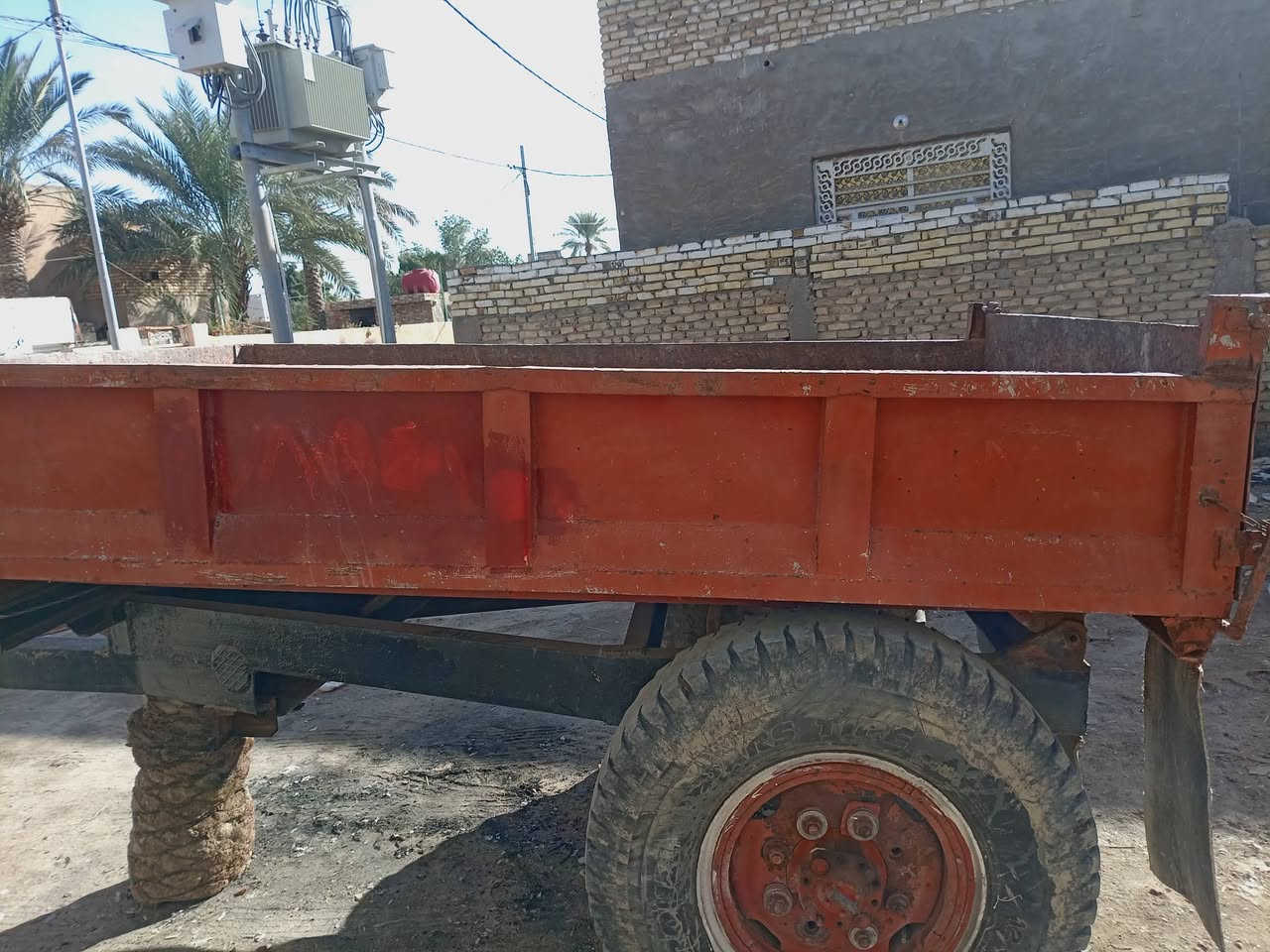 للبيع عربانه حدادي نضيفه جاهزه للعمل العنوان دوانيه قضاء الشاميه ***********
