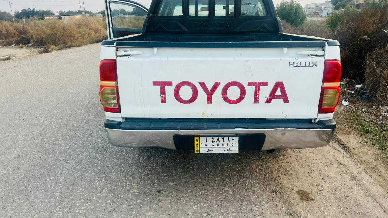 السلام عليكم بيكم هايلوكس موديل ١٤ كير تماتيك رقم بغداد  تقرير موجود من ضمن صور
(سعر ١٧٠ بيه شويه مجال ***********)
