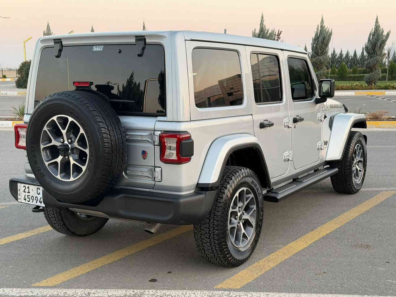 جيب🇺🇸 ‏رنكلر موديل2023محرك6سلندر✈️فول موصفات.لمتدد   پالوراما سقف كشف لايتات زيلون تخير الوان كوشنات جلد هيتر سياره بونيد مبدل روبيكون اوبيها قتعه واحد صبخ بدون دواخل سياره جديده ماشيه قليل بل 📦بدون شخوت فور ويل 🏔️ شاشه جبيره كاميره عنوان سليمانيه السعر315بيها مجال***********
