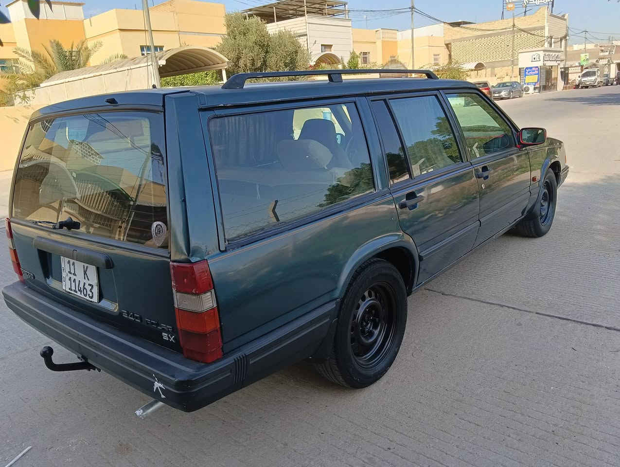 للبيع فالفو حجم 940 لون زيتوني رقم بغداد إنكليزي بسمي حداديه جديده هستوني سويتهه تخم تاير باتري جديد سياره جديده وبلاديه كلشي على البلادي سعر سياره 46 بيهه مجال قليل مكان سياره نجف حي المكرمه الاتصال ***********
