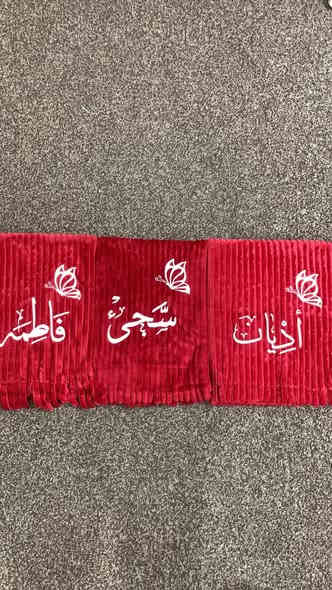 عرض الفترة محدودة سكارف التركي الاصلي الاحمر مع طباعة ب10 الاف فقط الحجز *********** عمارة
