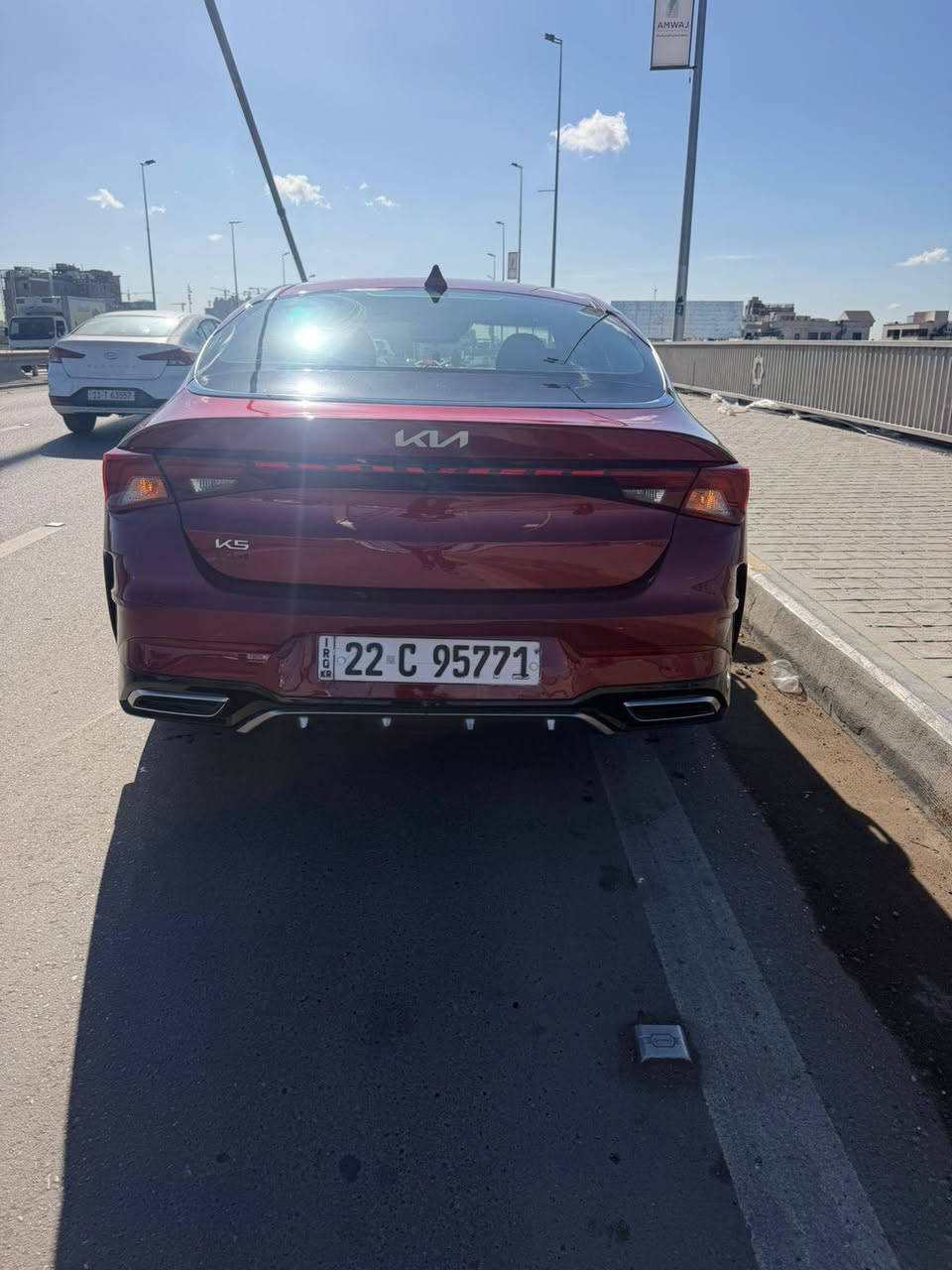 السلام عليكم. K5. موديل  2024  وارد امريكي السيارة
بأمريكا جاملغ وباب وبيها بأمريكا كلير جاملغ وبنيد سياره جديده بل عافيه عل يأخذها  
 

 حجم المكينه : 1.6 تيربو
المسافة المقطوعة :68 ميل
                       
                    
مواصفاتها
1.شاشه
2.بصمه
3.ويل كب 
5.تشغيل عن بعد
6.رادوات
7.بصمة ابواب
8.صندك يفتح عن الاقتراب
9.اشاير بالمري
10. كشافات
12.كشنات كهرباء
13.حساسات خلفيه
14.هيترات بالكشنات
17.هندبريك بصمه
18. اوتو هولد

#السعر : 168

***********

  
مكان السيارة بغداد الطوبجي
