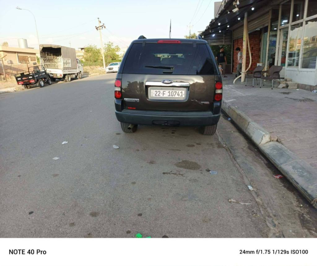 فورد اكسبلور 2007 كلين بدون ضرر كفالة عامة من الصبغ والتعديل البارد رقم اربيل بأسم البائع شرط التحويل سيارة جاهزة من كلشي محرك وگير بالشرط ...
ملاحظة مكلف بالنشر اي استفسار الاتصال بصاحب السيارة ***********
كركوك ..حي الاسرى والمفقودين كركوك, العراق
