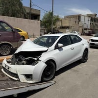 تيوتا كورلا خليجيه  موديل 15رقم بغداد شركه العامه  شرط تحويل ابيع عل ح...