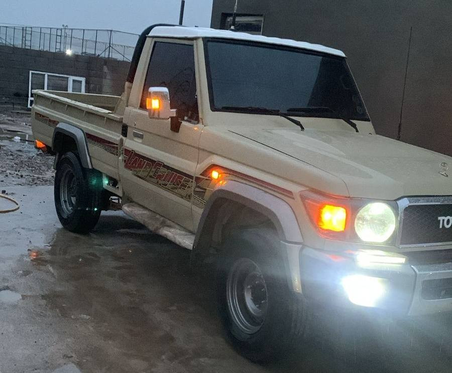 تۆیۆتا لاندکروزەر 1988 مێکزەمین ئارامی پلاستیکی سلێمانی 
پێش و پشتی کراوە 2023 زۆر جوانە 
هەیکەی زۆر جوانە و خاوێنە 
گێڕ و مەکینە بەشەرت 

نرخ : خاڵێک دابنێ لە کۆمێنت بە تایبەت دێت 📥 

هەموو گیانی بەشەرت 
دینار مەسرەفی تێدا نیە 

شوێن هەولێر 
بۆ پەیوەندی کردن بە خاوەنی 

***********
