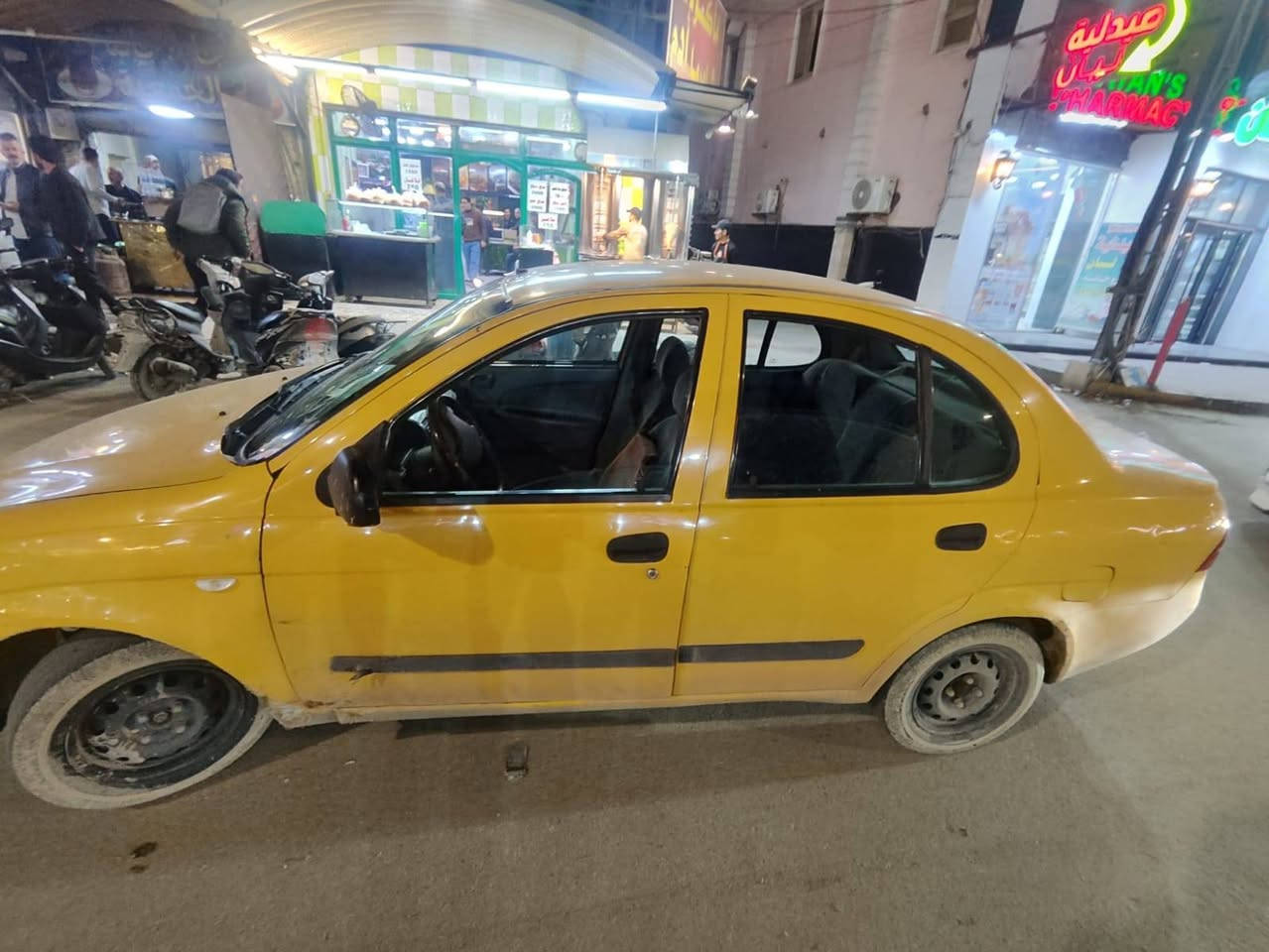 للبيع طيبه ٢٠١٤ سياره نضيفه مابيه نقص بدون ضربه بأسم جاري مداور ثاني يوم رقم كربلاء مصفره هيئه وغرامات الرقم انكليزي كير مكينه حداديه كهربائيات كله مكفول السعر ٤١ وبيه مجال للشراي واني مكلف بلنشر هذا رقم راعيها ***********
