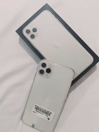 آيفون 11برو ماكس  نضافه 100‎%‎ بطاريته 97‎%‎ جهاز ما امبدل بي اي شغله ...