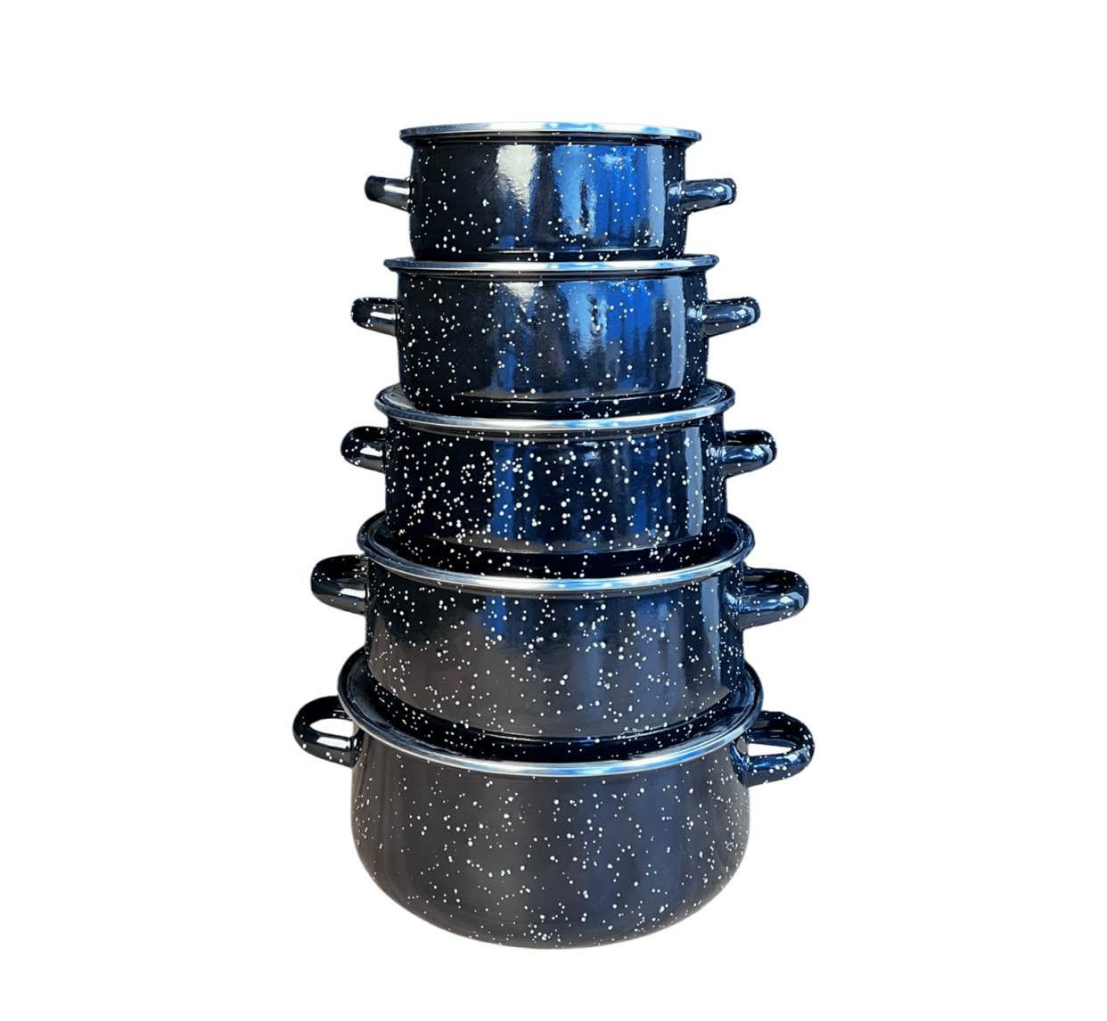 طقم قدور مينا فاخر 5 قطع بغطاء زجاجي – تصميم مرقّط مقاوم للحرارة

الاستخدامات

طهي الأرز، الشوربات، اليخنات، والمعكرونة.

تحضير وجبات يومية للعائلة بأحجام مختلفة حسب الحاجة.

مناسب للطبخ البطيء والطهي المتوازن.

مثالي للاستخدام المنزلي اليومي أو تجهيز السفرة.

المميزات

مصنوع من معدن مطلي بالمينا عالي الجودة مقاوم للحرارة.

توزيع متساوٍ للحرارة يساعد على نضج الطعام بشكل أفضل.

تصميم مرقّط أنيق يضيف لمسة فخامة للمطبخ.

أغطية زجاجية شفافة لمتابعة الطهي دون فتح الغطاء.

مقابض جانبية قوية وآمنة للحمل.

سهل التنظيف ولا يحتفظ بالروائح.

مناسب لمعظم أنواع المواقد (غاز – كهرباء).

المقاسات الفنية:

الكبيرة: قطر 24 سم × ارتفاع 11 سم

الأصغر من الكبيرة: قطر 22.5 سم × ارتفاع 10 سم

الوسط: قطر 20 سم × ارتفاع 9 سم

الأصغر من الوسط: قطر 16 سم × ارتفاع 8 سم

الصغيرة: قطر 18 سم × ارتفاع 8 سم

محتويات الصندوق

5 قدور بأحجام مختلفة.

5 أغطية زجاجية مطابقة.

تغليف كرتوني منظم للحماية.

قياس الكارتون:

24 × 24 × 28 سم

الملاحظات

يُفضل استخدام أدوات خشبية أو سيليكون للحفاظ على طبقة المينا.

لا يُعرّض للصدمة الحرارية المباشرة.

يُغسل يدويًا لإطالة عمر المنتج.

السعر 35,000 دينار 
التوصيل مجاناً 
الى جميع محافظات العراق الصويرة, واسط


**إذا كنت صاحب هذا الإعلان وتريد حذفه لأي سبب، رجاءا أرسل رسالة إلى الدعم الفني**