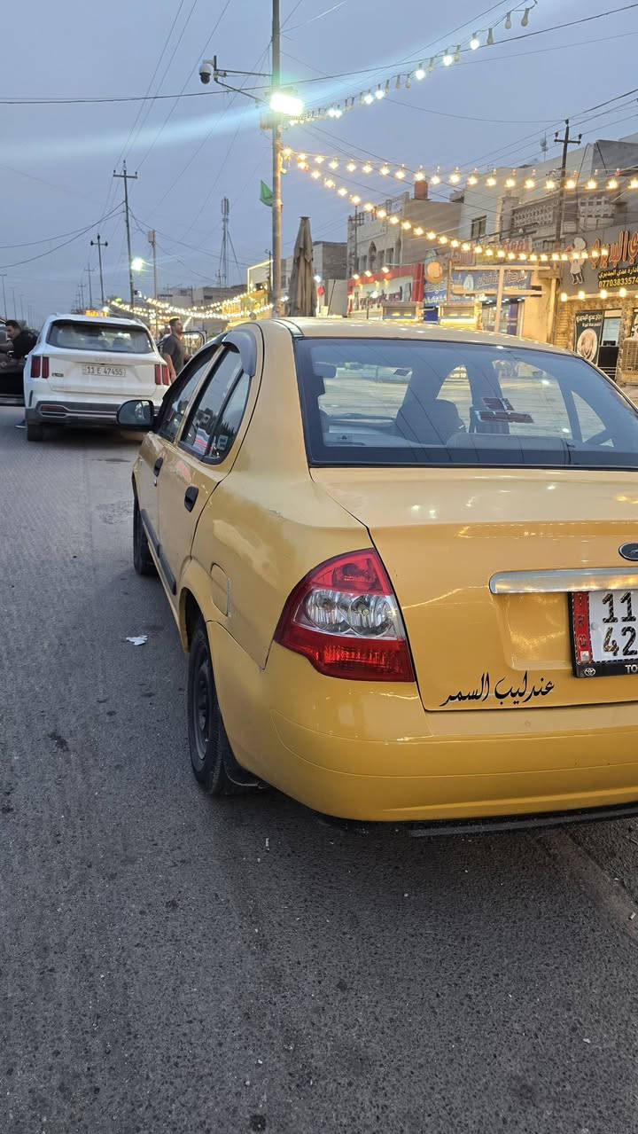 السلام عليكم طيبه موديل ٢٠١٥سياره نضيفه تدفئه تبريد حداديه جديد تخم تاير رقم انكليزي تحويل ثاني يوم هيئه مصفره السعر ٣٣ وبيه مجال العنوان شهداء البياع ***********
